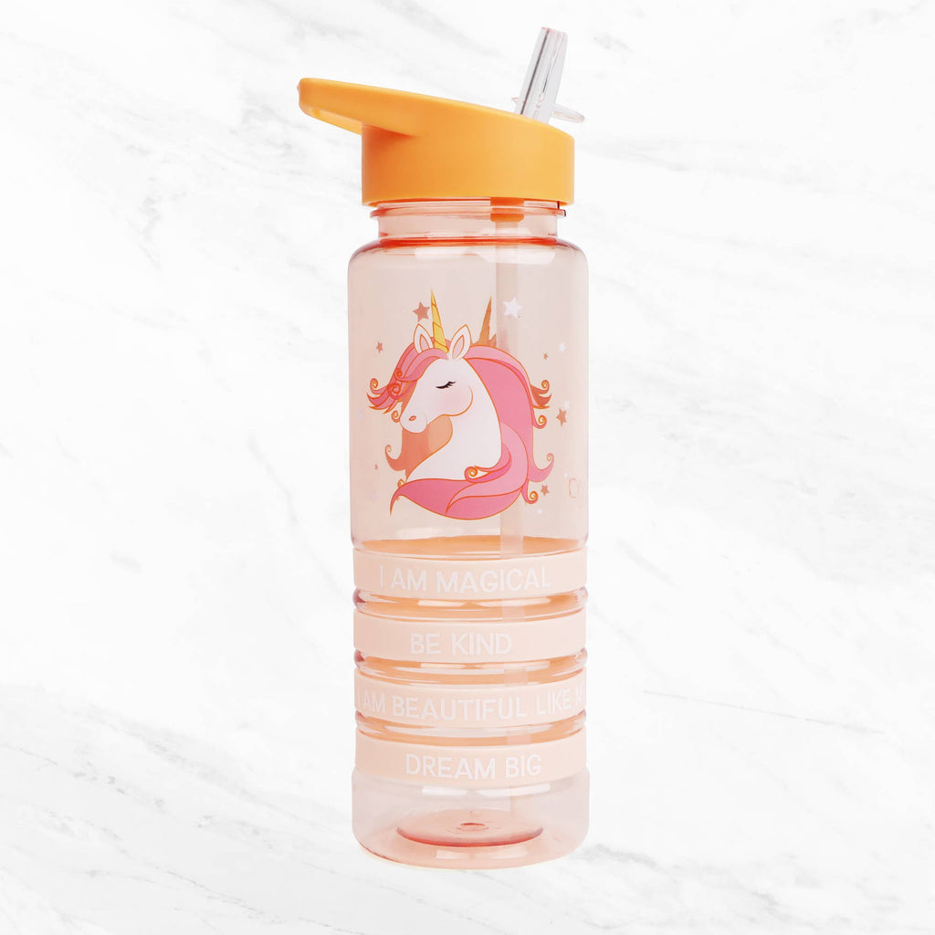 The Unicorn – water bottle with motivational wristband | 500 ml