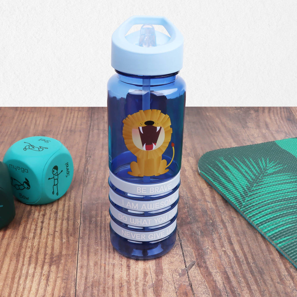 Lion – water bottle with motivational wristband | 500 ml
